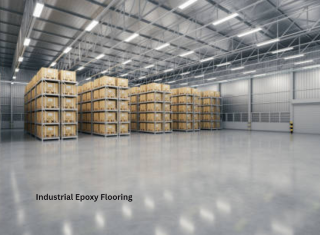 Industrial epoxy flooring