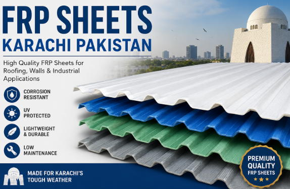 FRP Sheets Karachi Pakistan – Strong and Affordable Fiberglass Solutions