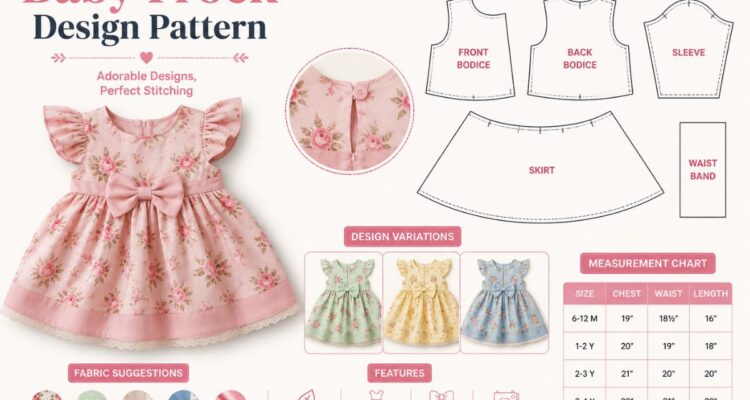 baby frock design pattern
