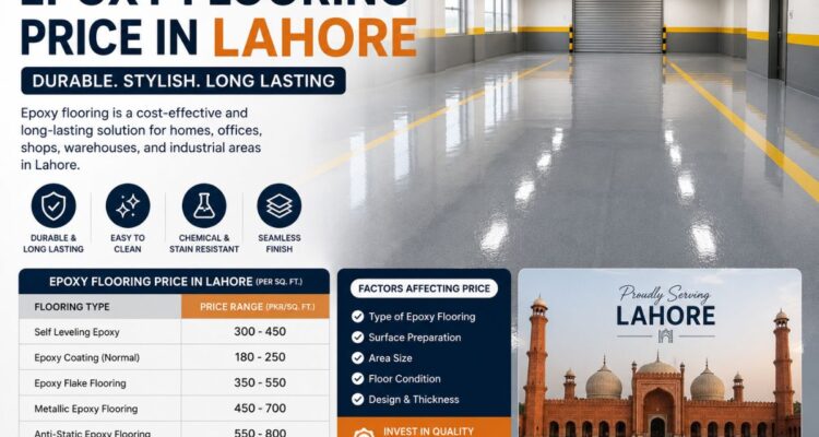 Epoxy Flooring Price in Lahore